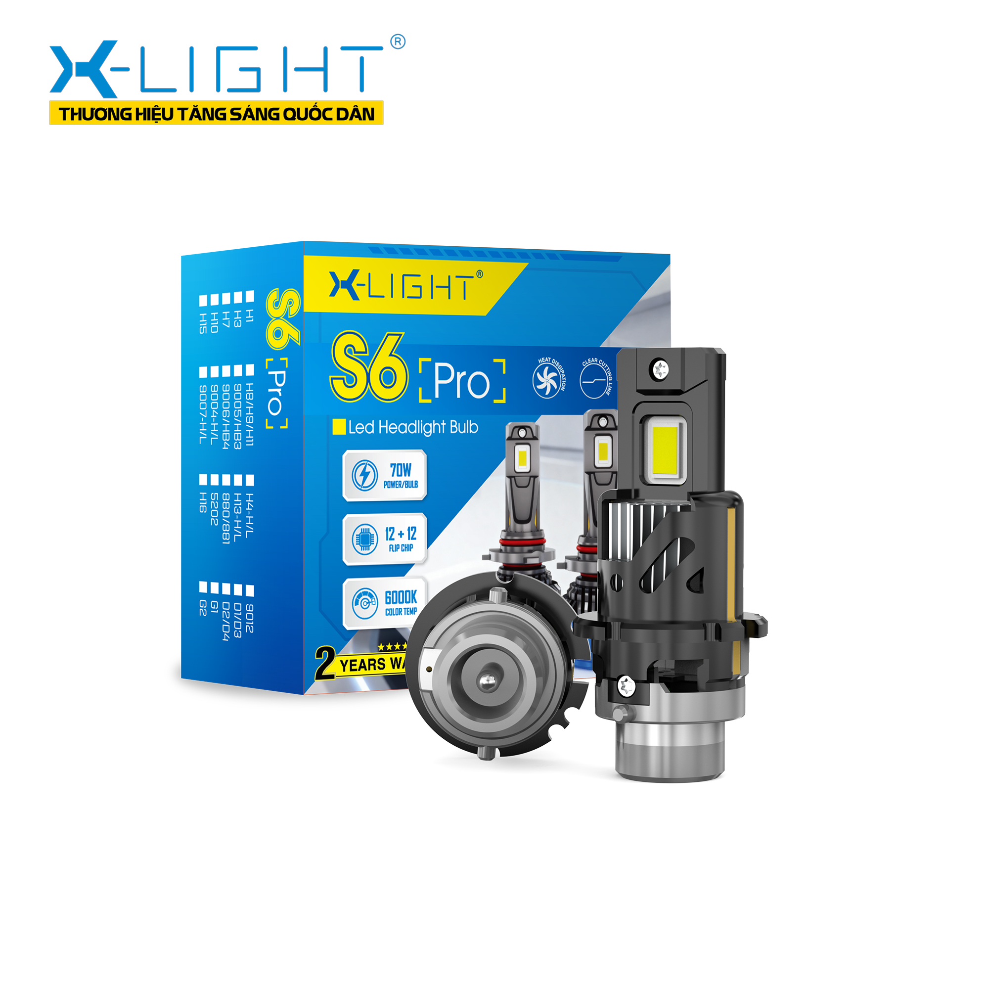 BÓNG LED X-LIGHT S6 PRO V2